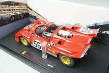 Hot Wheels ホットウィール 1/18 Ferrari フェラーリ 512S 1000km ニュルブルクリンク 1970 #55 T6259_画像2