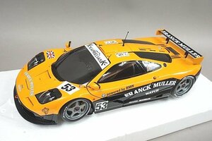 PMA ミニチャンプス 1/18 McLaren マクラーレン F1 GTR KOKUSAI KAIHATSU RACING LM 24h 1996 #53 304台限定 530133653