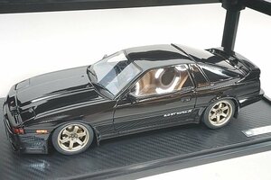 ignition model イグニッションモデル 1/18 Toyota トヨタ Supra スープラ 3.0GT ターボA (MA70) ブラック IG1736