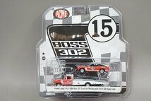 GREEN LiGHT グリーンライト 1/64 The Parnelli Jones Ford F-350 & #15 1969 Trans AM Mustang_画像1