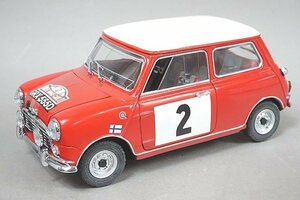 Kyosho 京商 1/18 Morris モーリス Mini Cooper ミニクーパー 1275S モンテカルロラリー 1966 #2 08102C