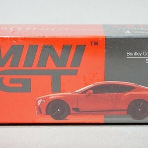 TSM トゥルースケール / MINI GT 1/64 Bentley ベントレー コンチネンタル GT セントジェームスレッド (右ハンドル) MGT00216-Rの画像1