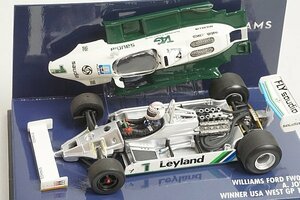 PMA ミニチャンプス 1/43 ウィリアムズ フォード FW07C ロングビーチGP 優勝 A.ジョーンズ 1981 #1 エンジン付 400810001