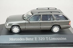 herpa ヘルパ 1/43 Mercedes Benz メルセデスベンツ E320 T-LIMOUSINE リムジン anthrazit-metallic 070133