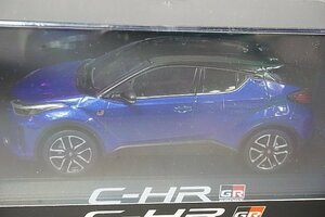 1/30 TOYOTA トヨタ C-HR GR SPORT ミニカー ダイキャスト製 ブラック×ネビュラブルーメタリック カラーサンプル 非売品 ⑧2NH