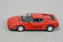 トミカリミテッドヴィンテージネオ TLV 1/64 Ferrari フェラーリ テスタロッサ 後期型 赤 レッド_画像1