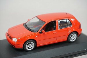 ミニチャンプス PMA 1/43 VW フォルクスワーゲン Golf ゴルフ IV Saloon 1997 レッド 430056000