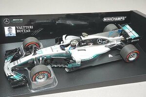 ミニチャンプス PMA 1/18 メルセデス AMG ペトロナス F1 W08 EQ パワー V.ボッタス メキシコGP 2017 #77 110171877