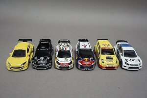 majorette マジョレット 1/64 ルノー メガーヌ トロフィー / フォルクスワーゲン ポロ WRC など6点セット ※外箱欠品