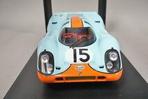 CMR 1/18 Porsche ポルシェ 917K Gulf ガルフ 1000KM ZELTWEG 1971 #15 CMR131-15_画像2