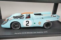 CMR 1/18 Porsche ポルシェ 917K 24h デイトナ 優勝 1970 #2 Gulf ガルフ CMR130_画像1