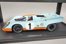 CMR 1/18 Porsche ポルシェ 917K Gulf ガルフ 24h デイトナ 1970 #1 CMR131-1_画像1