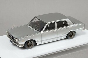 メイクアップ / VISION ヴィジョン 1/43 Nissan 日産 Skyline スカイライン 2000 GT-R (PGC10) 1969 シルバー VM241A