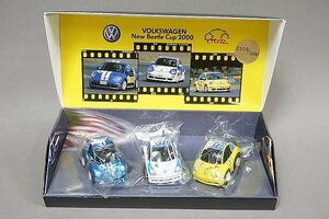 タカラ VW フォルクスワーゲン チョロQ New Beetle Cup ニュービートル カップ 2000 スポンサーパック ニュービートル 3台セット