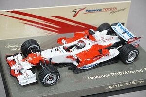 ミニチャンプス PMA 1/43 パナソニック トヨタ レーシング TF106 J.トゥルーリ #8