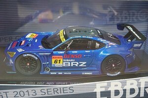 EBBRO エブロ 1/43 スバル BRZ R&D スポーツ スーパーGT300 2013 #61 44940