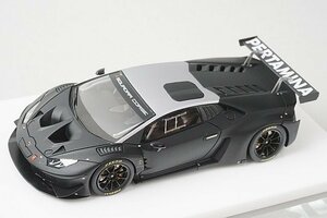 メイクアップ EIDOLON アイドロン 1/43 Lamborghini ランボルギーニ ウラカン GT3 EVO テストカー 2018 マットブラック 50台限定 MUEM095