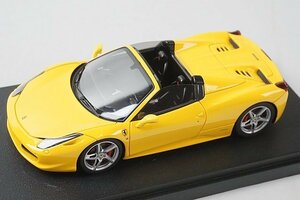 メイクアップ EIDOLON アイドロン 1/43 FERRARI フェラーリ 458 SPIDER スパイダー 2011 イエロー 50台限定 EM236A2