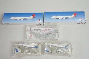 ★ B747-400 JAL JA8088 / B777 ANA JA701A ミニモデルプレーン7シリーズ など5点セット スナップフィットモデル