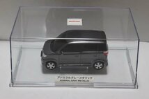 ▽ 1/24 HONDA ホンダ ZEST ゼスト 全長約14cm アドミラルグレーメタリック カラーサンプル 非売品 SA817AG_画像5