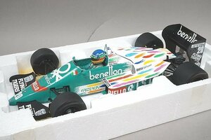 ミニチャンプス PMA 1/18 BMW Benetton ベネトン B186 G.ベルガー 1986 #20 ディーラー特注 80439418130