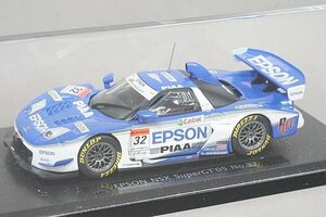 EBBRO エブロ 1/43 Honda ホンダ エプソン NSX スーパーGT500 2005 #32 ホワイト/ブルー 43692