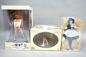 ★ ヤマト 他 1/7 一騎当千 孫策伯符/魔探偵ロキ RAGNAROK スピカ/おねがい ティーチャー風見みずほ ネグリジェVer. 3点セット