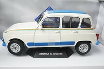 SOLIDO ソリド 1/18 ルノー Renault 4L ジョギング ホワイト/ブルー S1800105_画像1