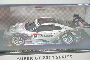 EBBRO エブロ 1/43 Sロード モーラ GT-R Rd.2 富士 スーパーGT500 2014 ローダウンフォース #46 45102