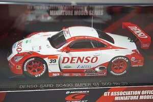 EBBRO エブロ 1/43 デンソー サード SC430 スーパーGT500 2007 #39 ホワイト/レッド 43905