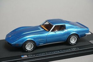 BoS Models 1/43 Chevrolet シボレー コルベット C3 1973 メタリックライトブルー BOS43150