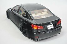 AUTOart オートアート 1/18 Lexus レクサス IS350 2006 (LHD) ブラック ※カスタマイズ品 / ジャンク品 78812_画像2