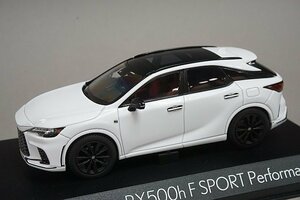 KYOSHO 京商 1/43 LEXUS レクサス RX 500h F SPORT パフォーマンス (ホワイトノーヴァガラスフレーク) KS03917PFW