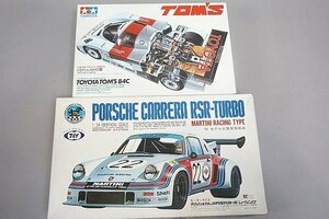 ★ タミヤ 他 1/24 トヨタ・トムス84C/ポルシェカレラRSRターボ レーシング 2点セット プラモデル 2453