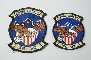 ★ アメリカ海軍 FLYING EAGLES VFA-122 ワッペン / パッチ2点セット