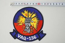 ★ アメリカ海軍 VAQ-136 電子攻撃飛行隊 ワッペン / パッチ ベルクロなし_画像4