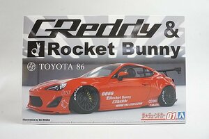 ★ AOSHIMA アオシマ 1/24 ZN6 トヨタ 86 '12 GREDDY&ROCKET BUNNY ENKEI Ver. ザ★チューンドカー No.1 プラモデル