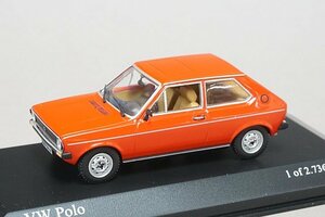 ミニチャンプス PMA 1/43 VW　フォルクスワーゲン ポロ 1975 レッド 430050500