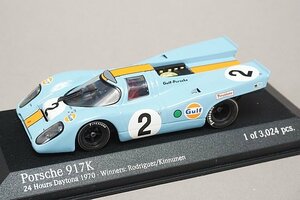 ミニチャンプス PMA 1/43 Porsche ポルシェ ガルフ ポルシェ 917K デイトナ24時間レース 優勝車 1970 #2 430706702