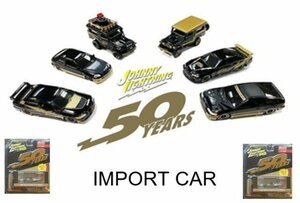 新品 Johnny Lightning ジョニーライトニング 1/64 JL 50th IMPORTCAR B&G 6個セット JLCP7197