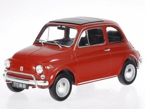 新品 NOREV ノレブ 1/18 Fiat フィアット 500L 1968 コーラルレッド 187771