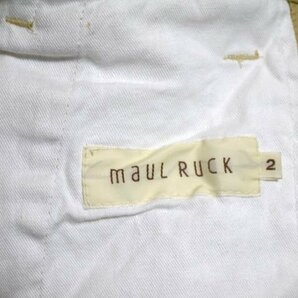 ▽♪ MAUL RUCK モールラック ストレート パンツ スラックス ベージュ 2の画像6