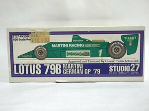 ▽★ STUDIO27 スタジオ27 1/20 MAITINI LOTUS マルティーニ ロータス 79B プラモデル