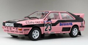 新品 SunStar サンスター 1/18 Audi アウディ クワトロ A1 フランスラリークロス選手権 1987 #23 Cathy Caly 4251
