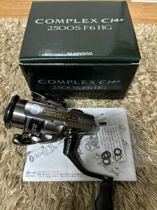 シマノ 17コンプレックス ci4+ 2500 F6 HG 美品傷なし　complex