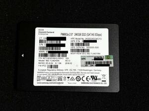 HPE純正 SAMSUNG PM863a SSD 240GB 7mm 2.5inch MZ-7LM240N SATA ((動作品・1限定！))