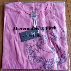 未使用品 タグ付き アバクロ アバクロンビー&フィッチ Tシャツ メンズ L Abercrombie & Fitch 