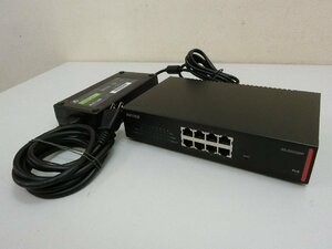 FDY064)バッファロー/PoEスマートスイッチ８ポート/BS-GS2008P/Gigabit Switch/BUFFALO