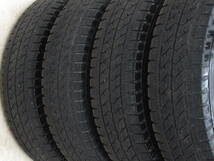 ダイハツ S400系グランマックス純正スチール 5J-13 off+50 pcd114.3/5H 165R13LT 8PR スタッドレス付き4本 タウンエース,ライトエースにも_画像10