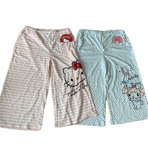 新品タグ付き♪サンリオ　パジャマパンツ　2枚セット ルームウェア　訳あり